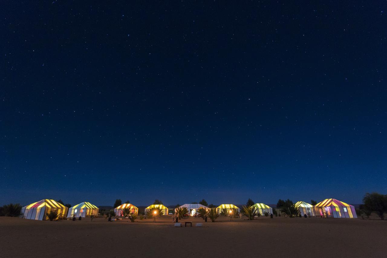 Hotel Sahara Sky Luxury Camp Merzouga Exterior foto